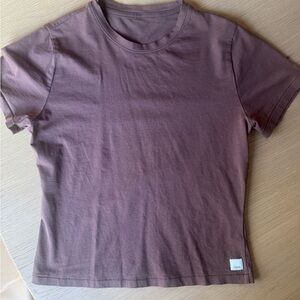 🔥Vuori deal 🔥 feather baby tee in brown